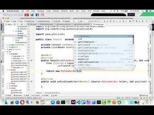 17 Android Java API Volley Full Project RecyclerView Adapter