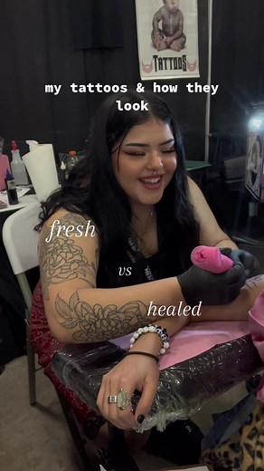 Fresh vs Healed Tattoo Ideas | My Tattoos & How They Look