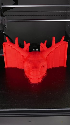 3D Printed Deer Mask for Cosplay Enthusiasts
