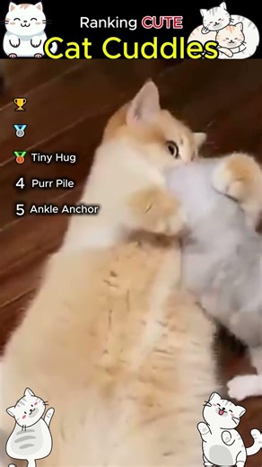 OMG!! Super Cute Cat Cuddles!!