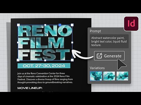Place images inside text with AI with Adobe InDesign