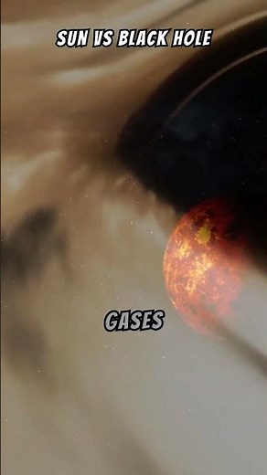 Sun vs Black Hole: What Would Happen in a Cosmic Showdown? #SpaceFacts #Science