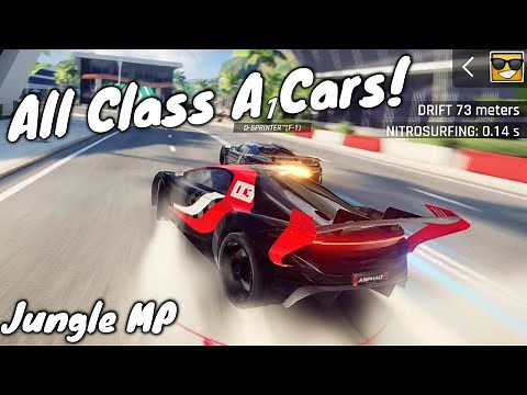 All Class A Cars! | Asphalt 9 Jungle Multiplayer Season