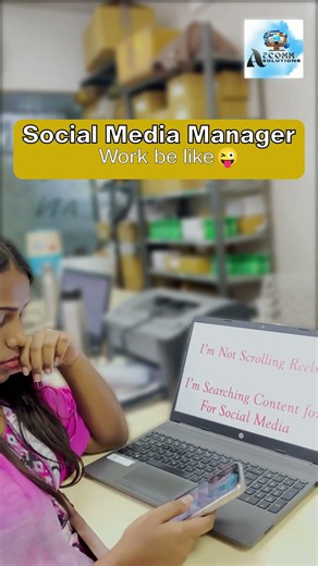 Social Media Manager Work Be Like 😂 | Every Content Creator Can Relate