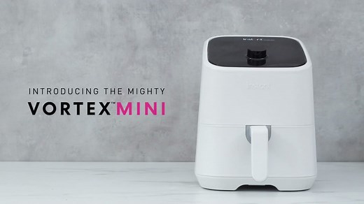 Instant Pot Vortex 4-in-1, 2-quart Mini Air Fryer Oven Combo with Customizable Smart Cooking Programs, Nonstick and Dishwasher-Safe Basket, Includes Free App with over 1900 Recipes, Red #fyp #foryou #tiktok #foryoupage