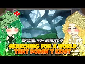 Mob girls Minecraft react Searching For A World That Doesn't Exist | Wifies - Gacha React