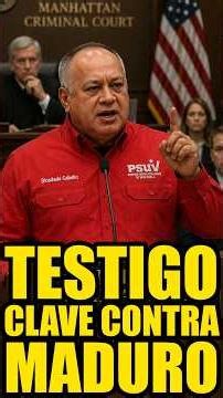 DIOSDADO SE ENTREGA A EEUU