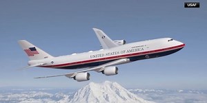 Air Force One will be painted red, white and blue as Trump has hinted, US military says