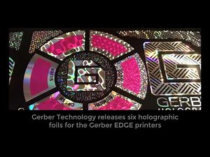Gerber Holographic Foils introduction