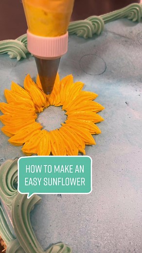 #sunflowerbuttercream#buttercreamflowertutorial#learnhowtodecoratecakes#cakedecoratingtutorials#cakemakingeasy#cakemaker#cakedecorating#caketokerist#caketechnique
