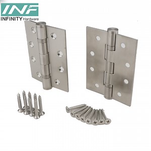 [Hot Item] Factory Wholesale Door & Window Hinges Iron Stainless Steel 201 Door Hinge Wooden Door Hardware Fitting Bathroom Accessories