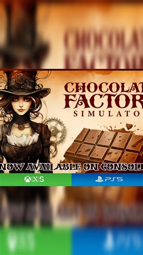 1K views | Chocolate Factory Simulator joins the blue @PlayStation...