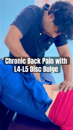 L4-L5 Disc Bulge | Chiropractic Spinal Adjustment for Radiating Back Pain
