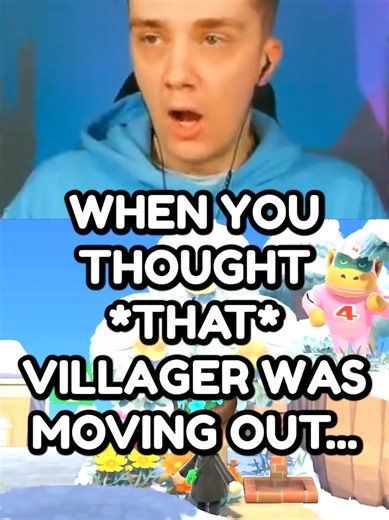 Which Villager is this for you? 😭 #acnh #animalcrossing #animalcrossingnewhorizon #newhorizons #acnhfunny