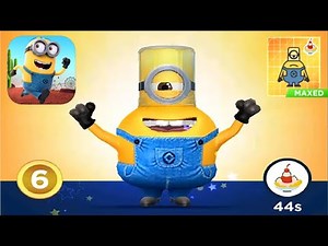 Minion rush Jelly Jar minon upgrade to MAXED EPIC costume gameplay walkthrough android ios
