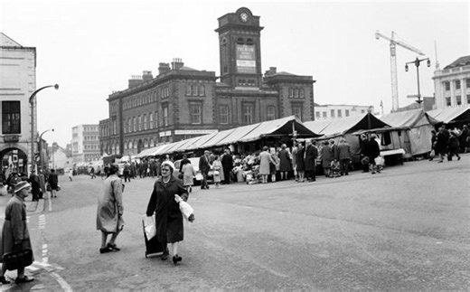 Chesterfield as it used to be: Photos show how much town centre has changed down the decades