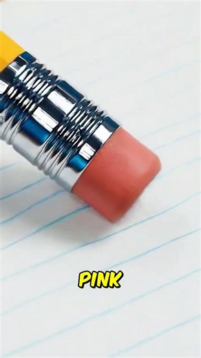 Pencil Erasers Are Pink Because of a Mistake