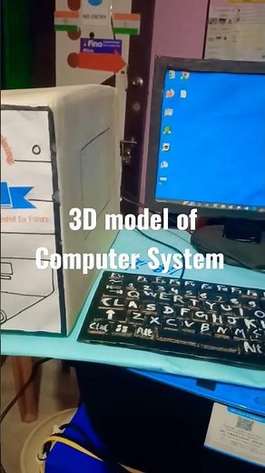 3D Computer Model made by Student 🖥️🖲️⌨️‪@hrishikacomputer6682‬
