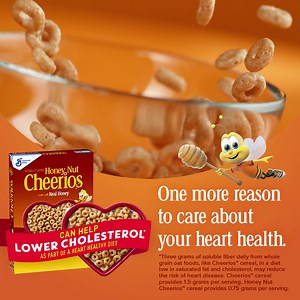 And swimming. And laughing. And spending time with tiny ones. And… the list keeps going. Because when you eat Honey Nut Cheerios, you’re taking the time to support your heart health. | Cheerios