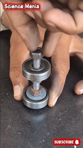 Amazing Bearing & Bolt DIY Experiment | Simple Science Project at Home | #ScienceMenia #DIYScience