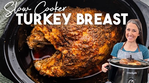 Slow cooker turkey breast