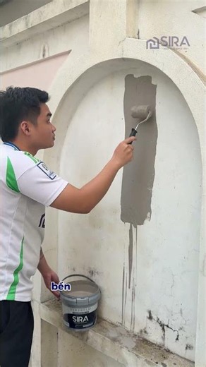 Nhà bị thấm? Xem cách thợ xử lý triệt để chỉ 2 tiếng #chongtham #sira