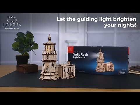 Split Rock Lighthouse | Assemble me. Let the guiding light brighten your nights!