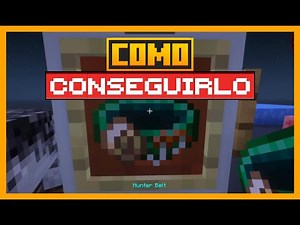 CÓMO FUNCIONA y CÓMO CONSEGUIR el HUNTER BELT en MINECRAFT