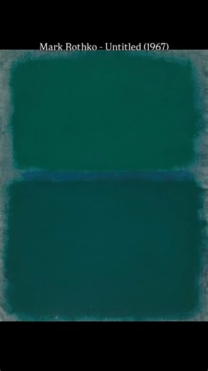 Mark Rothko - Untitled (1967) #markrothko #rothko | Contemporary Art
