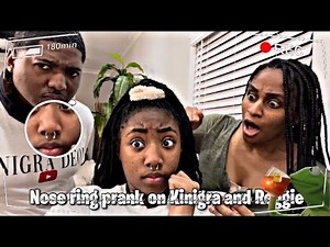 NOSE RING PRANK😨