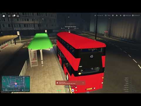 Croydon: London Bus Sim - When the City Slows Down, the Bus Keeps 🌙🌆