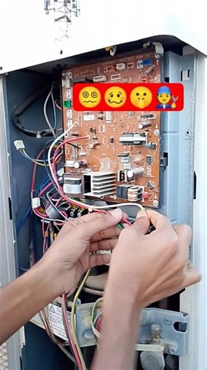 Panasonic AC PCB installation guide 🧑‍🔧🤫#shorts #acrepair #acpcbrepair #acpcb #varl
