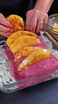 Mi familia probó esta receta fácil de carne de cerdo y quedó encantada #shots #receta #canaldecocina