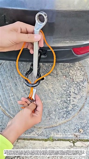 Atar una cuerda a una herramienta de reparación: Cómo simplificar el trabajo en el garaje
