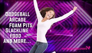 It's Neon Lights time Tomorrow and Saturday night from 9PM - 12AM. Join the movement and experience fun beyond anything imaginable! $25 for 3 hours or experience VIP for only $10 more! #flyingsquirrelsports #neonlights #blacklights #dodgeball #dreycafe | Flying Squirrel Ottawa