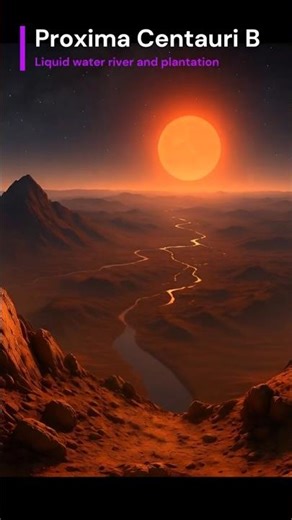 Proxima Centauri B. Liquid water and plantation #proximacentauri #proximacentaurib #exoplanets