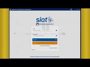 Curso Módulo Estados Financieros - Aplicativo SIAT Contribuyentes