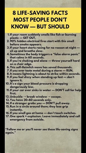 8 Life-Saving Emergency Facts Everyone Should Know Before It’s Too Late #lifesavingrules #chokedup