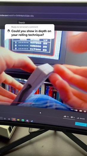 Mastering the Rolling Technique in NES Tetris