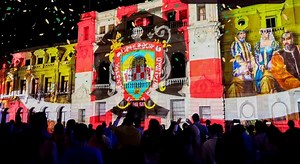 Más de 10 mil chihuahuenses disfrutaron del video mapping