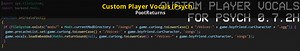 Custom Player Vocals (Psych 0.7.3 Script) Mod for Friday Night Funkin' | FNF Mods