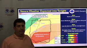 11K views · 28 reactions | Latest severe weather briefing 11/5/2018. | US National Weather Service Memphis Tennessee | Facebook