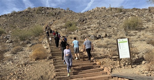 Conquer 'Nature’s Stairmaster' on the Victory Steps at Verrado