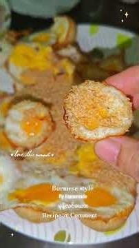 Myanmar Snacks- Mote Linmaya (မုန့်လင်မယား) #food