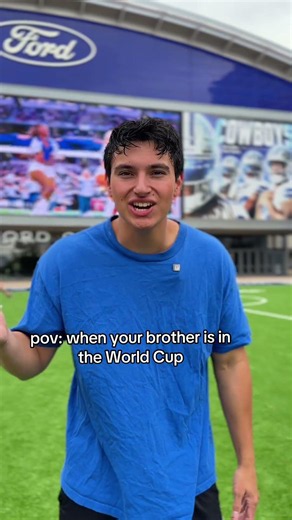 When Your Brother’s In The World Cup 🤣