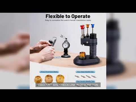 4-Pin Watch Hand Press Tool Watch Hand Presser Watch Repair Tools for 2035/2824/3135 Watch Repair