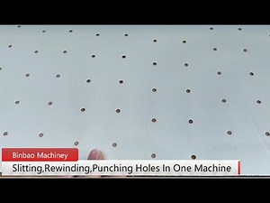 How To Make Underlay Perforated Kraft Paper Rolls? Slitting Rewinding Perforating In One Machine