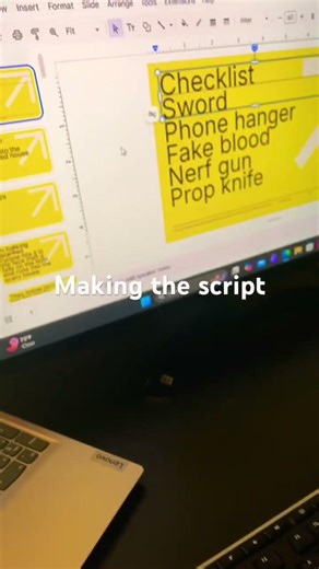 Making script