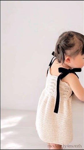 Korean style handmade baby dress 🎀 / 韓国風ベビードレス / 한국 감성 베이비 드레스