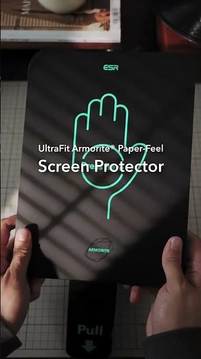 Your iPad deserves a better screen protector. #ESRTech #ipadairm4 #screenprotector